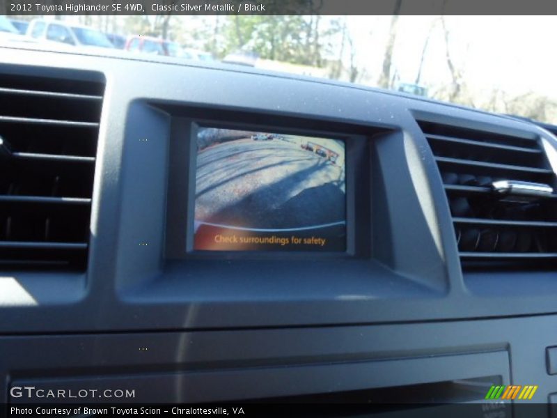 Classic Silver Metallic / Black 2012 Toyota Highlander SE 4WD
