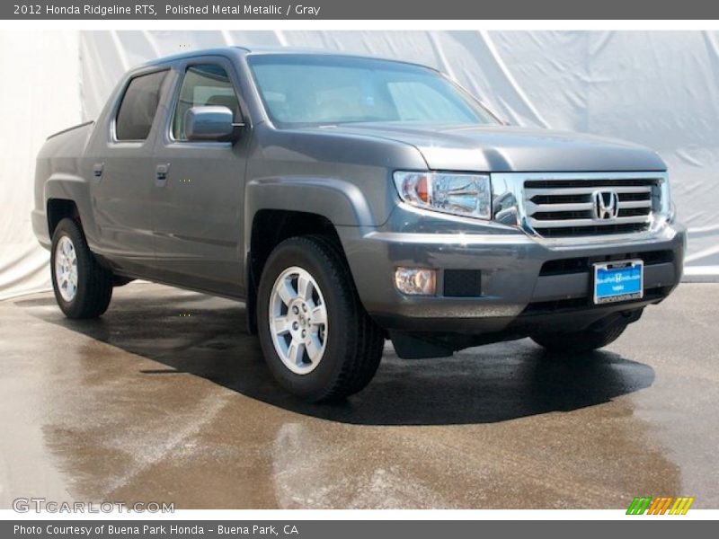Polished Metal Metallic / Gray 2012 Honda Ridgeline RTS
