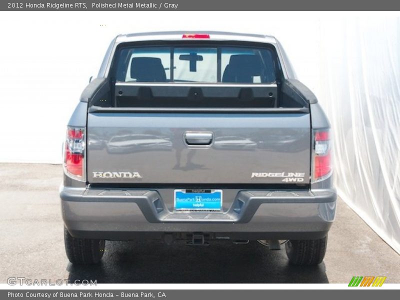 Polished Metal Metallic / Gray 2012 Honda Ridgeline RTS