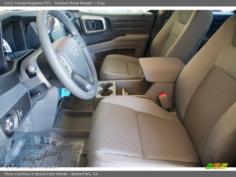 Polished Metal Metallic / Gray 2012 Honda Ridgeline RTS