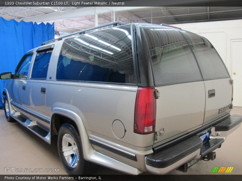 Light Pewter Metallic / Neutral 1999 Chevrolet Suburban C1500 LT