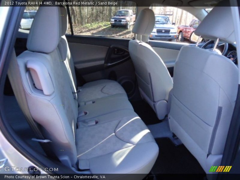 Barcelona Red Metallic / Sand Beige 2012 Toyota RAV4 I4 4WD