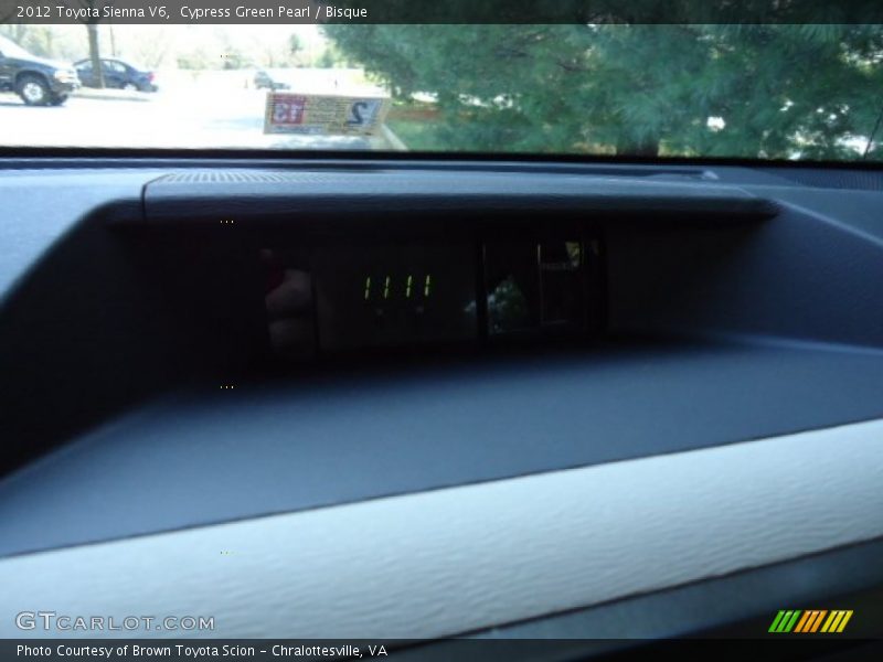 Cypress Green Pearl / Bisque 2012 Toyota Sienna V6
