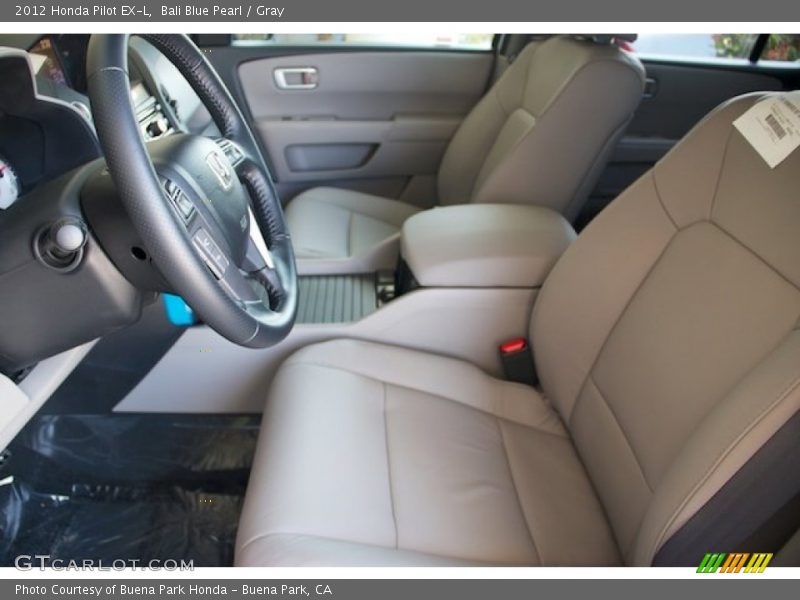 Bali Blue Pearl / Gray 2012 Honda Pilot EX-L