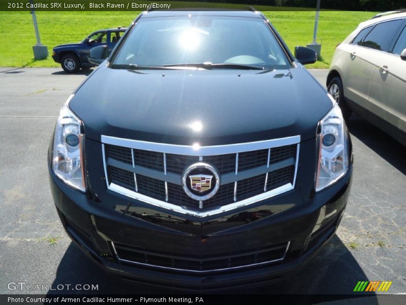 Black Raven / Ebony/Ebony 2012 Cadillac SRX Luxury
