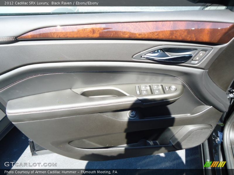 Black Raven / Ebony/Ebony 2012 Cadillac SRX Luxury