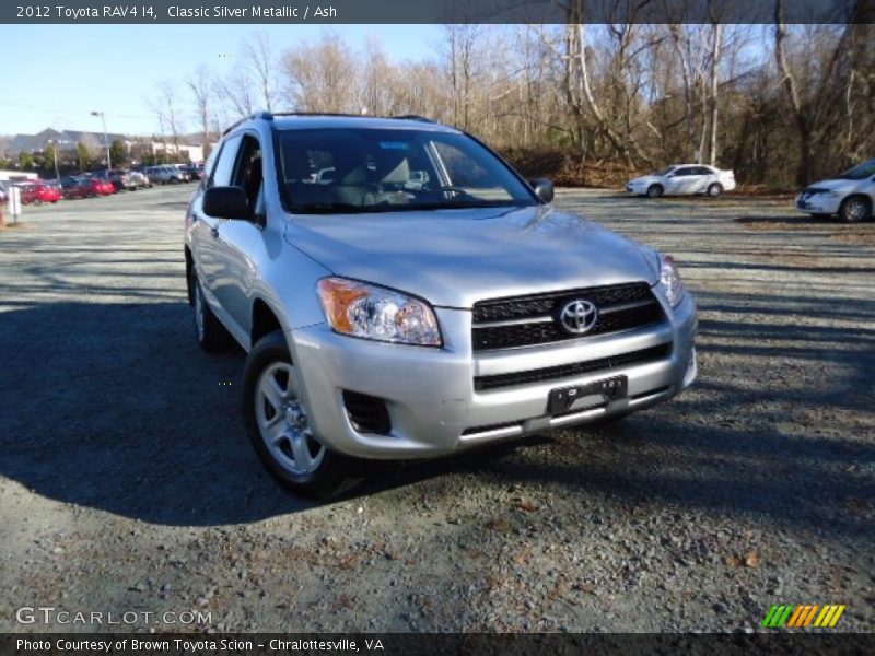 Classic Silver Metallic / Ash 2012 Toyota RAV4 I4