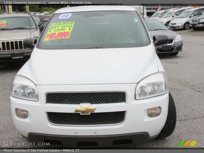 Summit White / Medium Gray 2008 Chevrolet Uplander LS