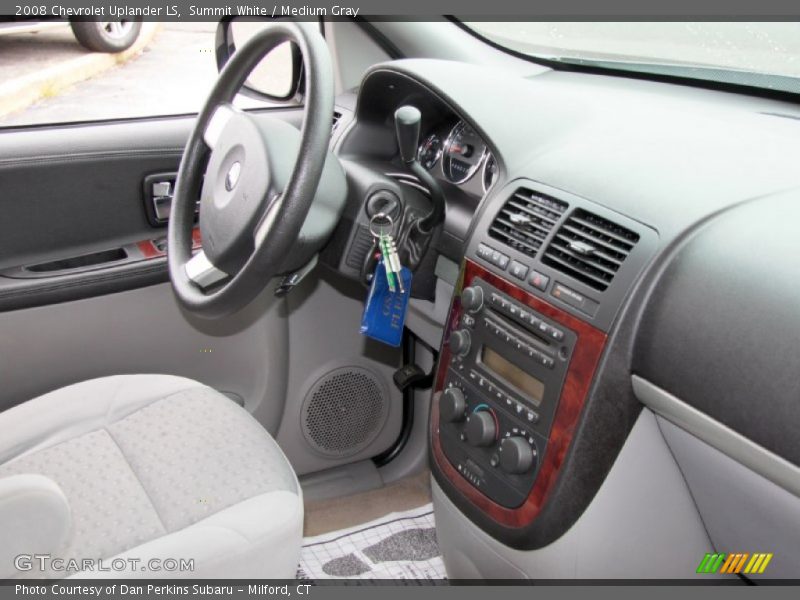 Summit White / Medium Gray 2008 Chevrolet Uplander LS