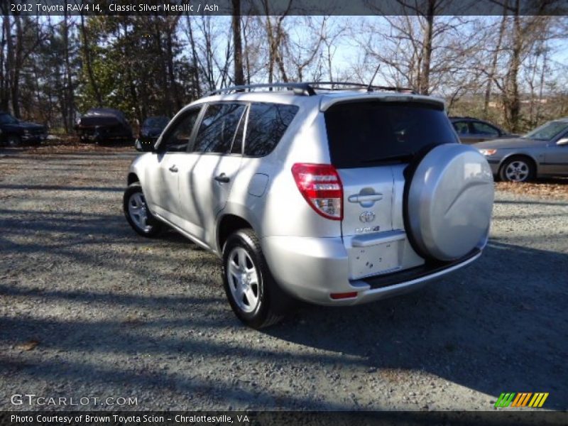 Classic Silver Metallic / Ash 2012 Toyota RAV4 I4