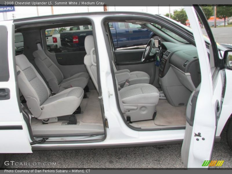 Summit White / Medium Gray 2008 Chevrolet Uplander LS