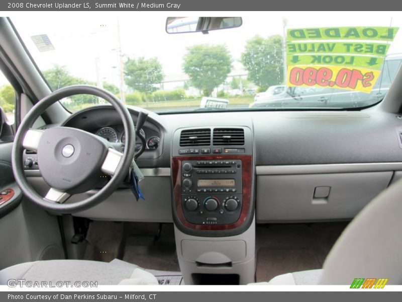 Summit White / Medium Gray 2008 Chevrolet Uplander LS