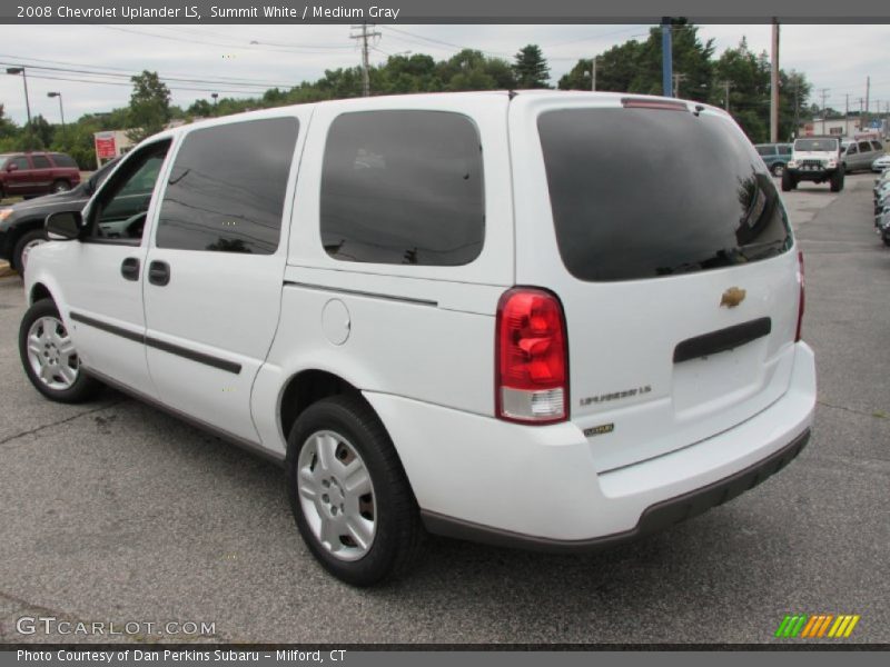 Summit White / Medium Gray 2008 Chevrolet Uplander LS