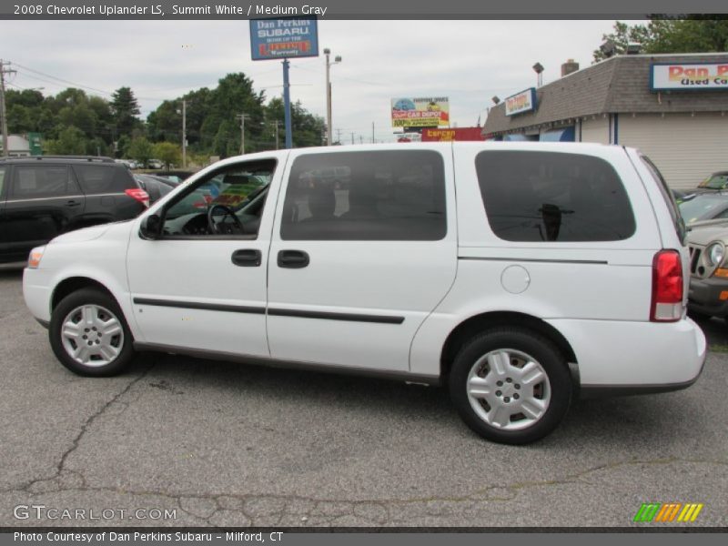 Summit White / Medium Gray 2008 Chevrolet Uplander LS