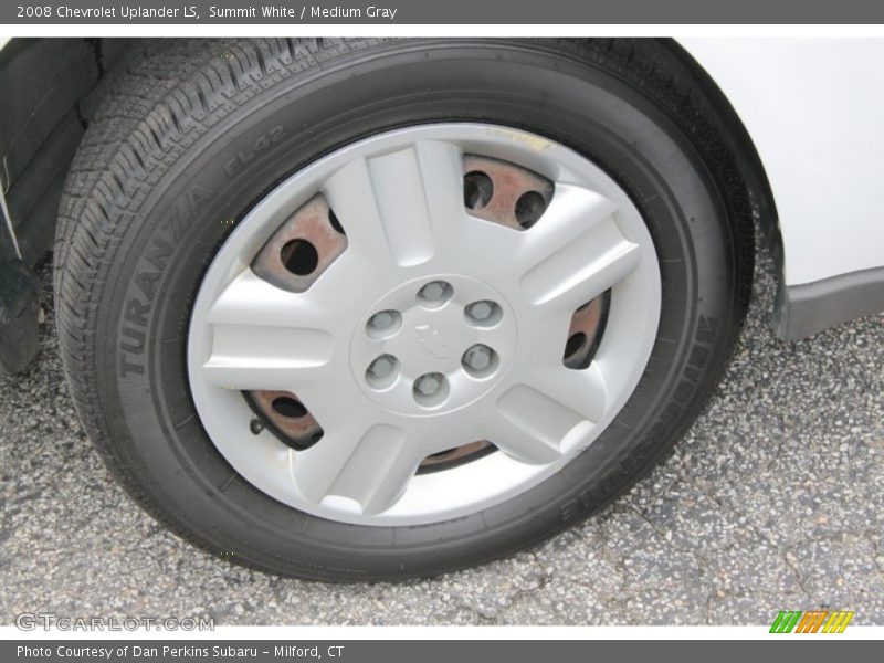 Summit White / Medium Gray 2008 Chevrolet Uplander LS