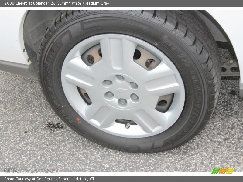 Summit White / Medium Gray 2008 Chevrolet Uplander LS
