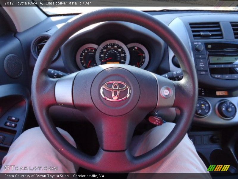 Classic Silver Metallic / Ash 2012 Toyota RAV4 I4