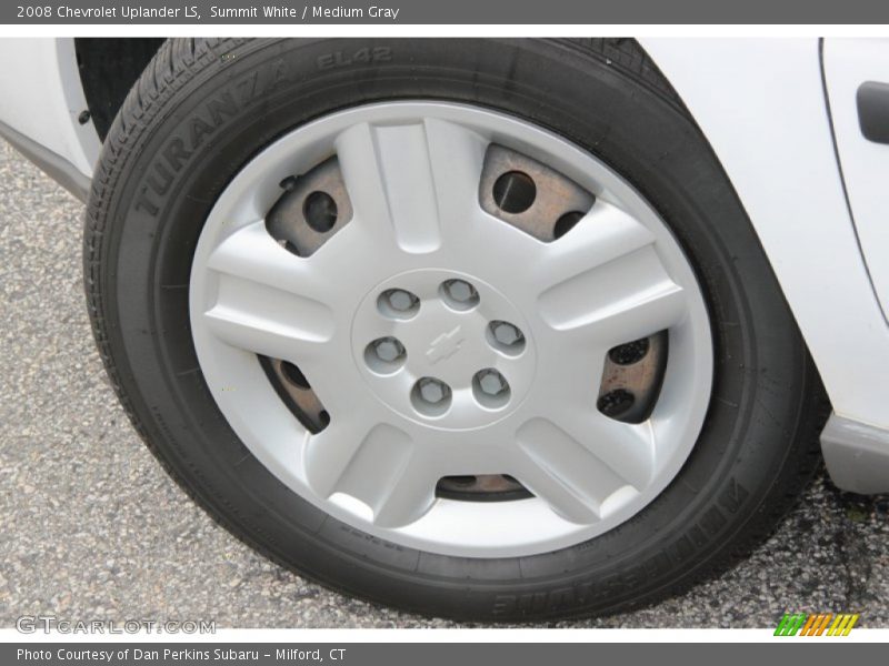 Summit White / Medium Gray 2008 Chevrolet Uplander LS