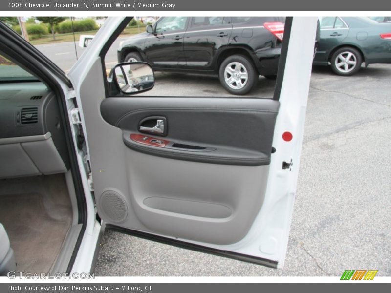 Summit White / Medium Gray 2008 Chevrolet Uplander LS