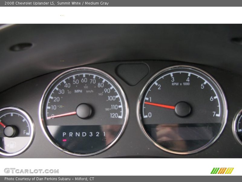 Summit White / Medium Gray 2008 Chevrolet Uplander LS