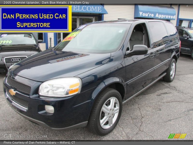 Dark Blue Metallic / Medium Gray 2005 Chevrolet Uplander