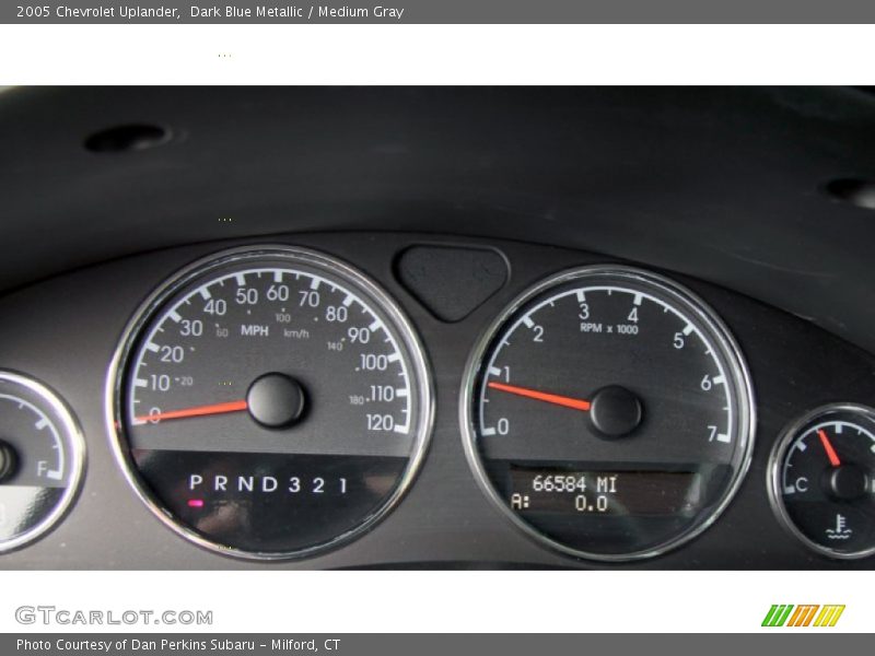 Dark Blue Metallic / Medium Gray 2005 Chevrolet Uplander