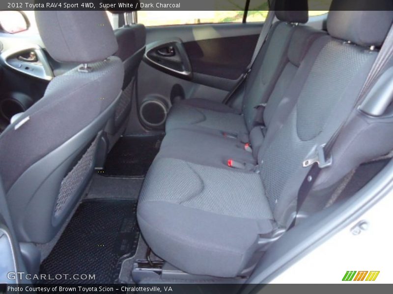 Super White / Dark Charcoal 2012 Toyota RAV4 Sport 4WD