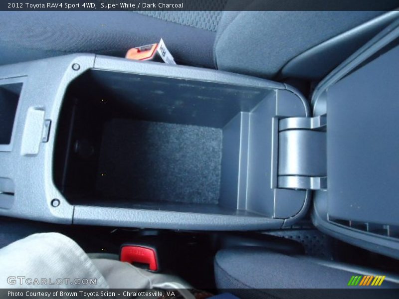 Super White / Dark Charcoal 2012 Toyota RAV4 Sport 4WD