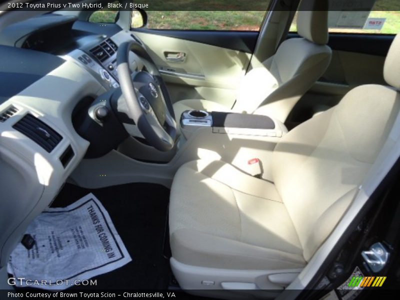 Black / Bisque 2012 Toyota Prius v Two Hybrid