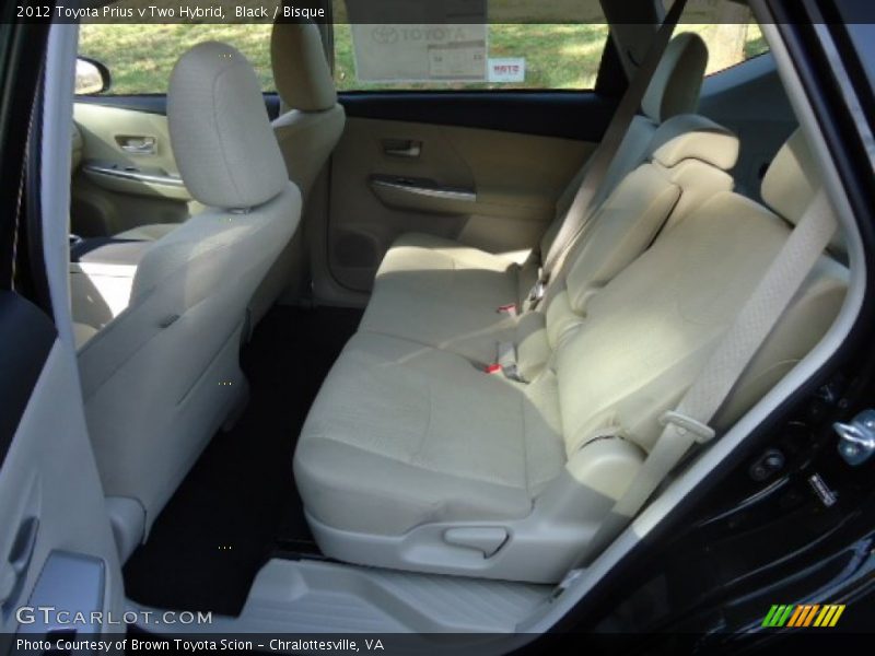 Black / Bisque 2012 Toyota Prius v Two Hybrid