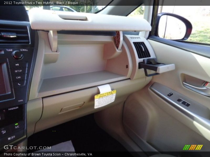 Black / Bisque 2012 Toyota Prius v Two Hybrid