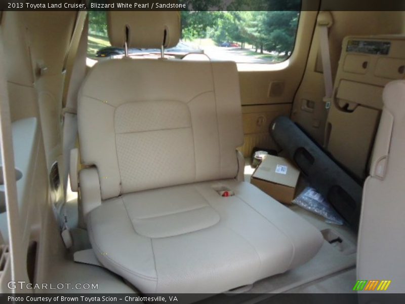 Blizzard White Pearl / Sandstone 2013 Toyota Land Cruiser