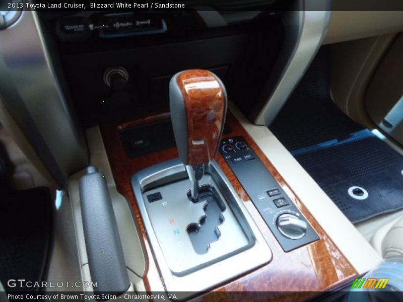 Blizzard White Pearl / Sandstone 2013 Toyota Land Cruiser