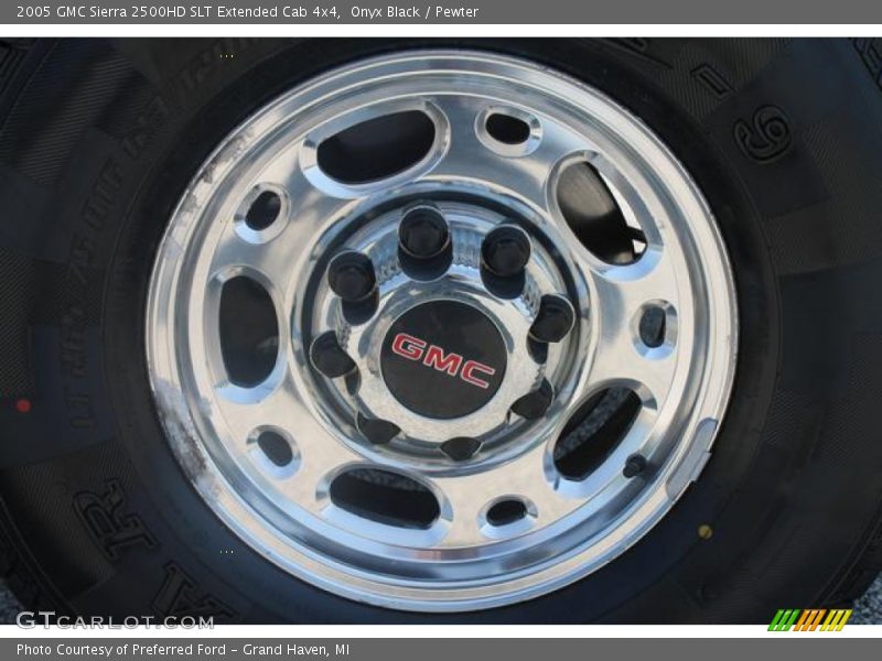 Onyx Black / Pewter 2005 GMC Sierra 2500HD SLT Extended Cab 4x4