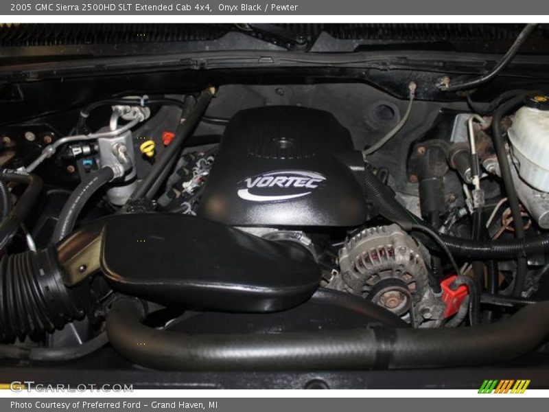 Onyx Black / Pewter 2005 GMC Sierra 2500HD SLT Extended Cab 4x4