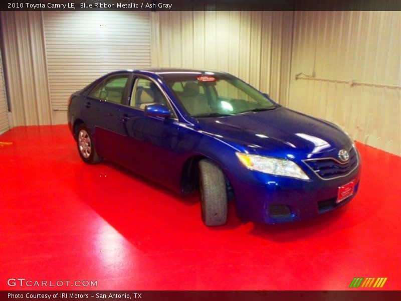 Blue Ribbon Metallic / Ash Gray 2010 Toyota Camry LE