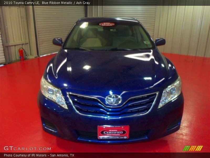 Blue Ribbon Metallic / Ash Gray 2010 Toyota Camry LE