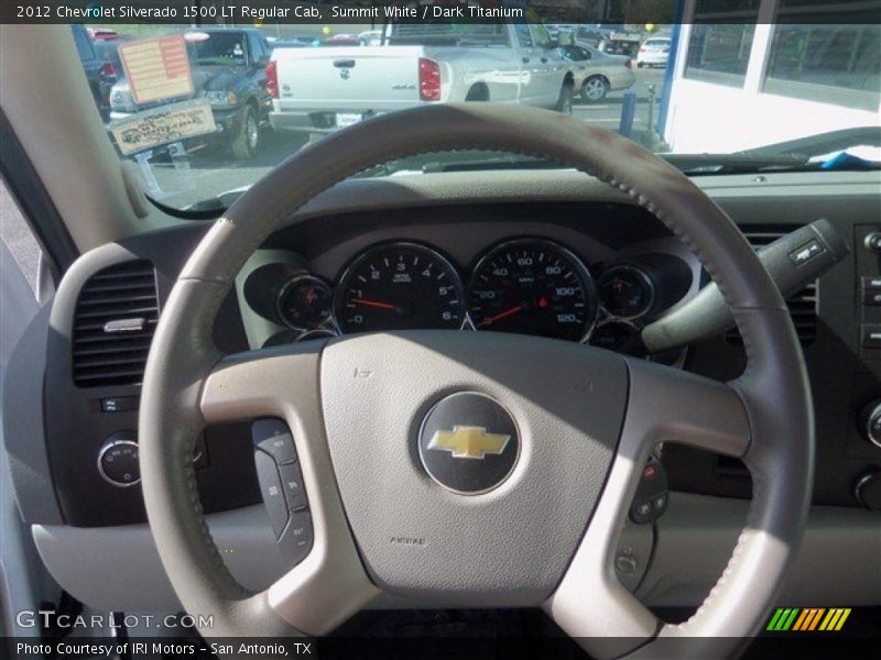 Summit White / Dark Titanium 2012 Chevrolet Silverado 1500 LT Regular Cab