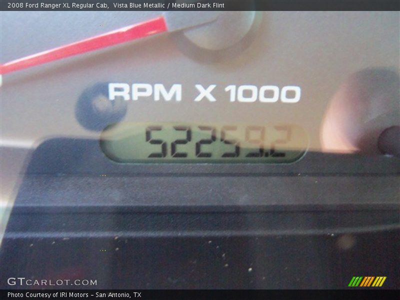 Vista Blue Metallic / Medium Dark Flint 2008 Ford Ranger XL Regular Cab