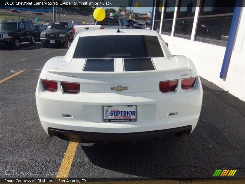 Summit White / Black 2010 Chevrolet Camaro SS/RS Coupe