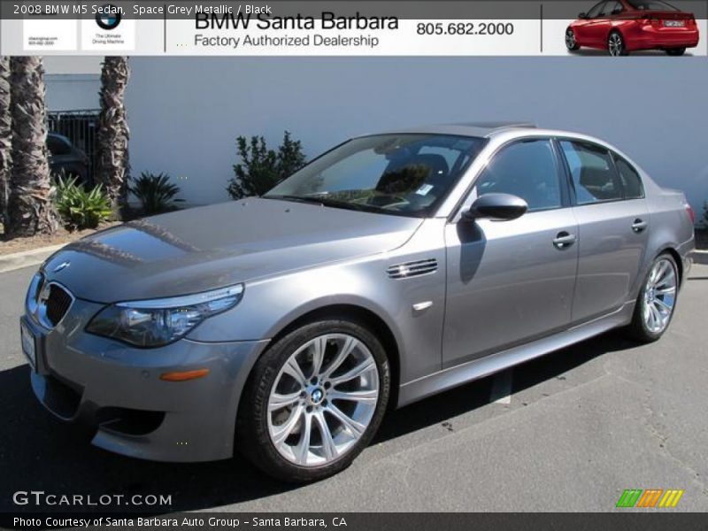 Space Grey Metallic / Black 2008 BMW M5 Sedan