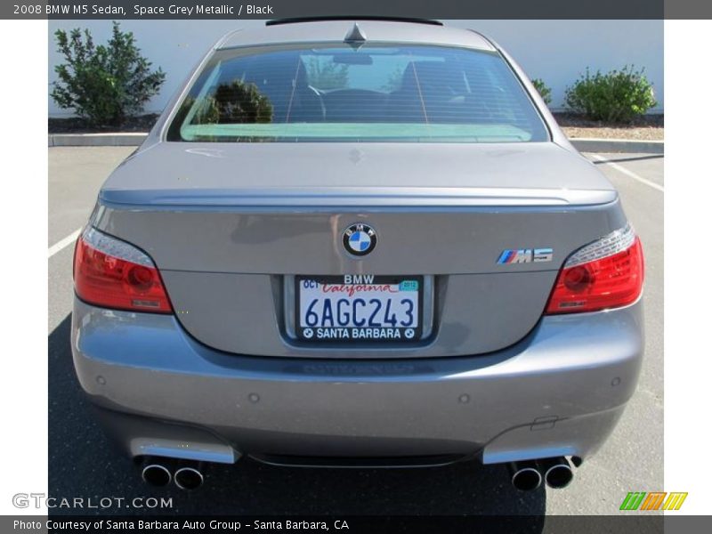 Space Grey Metallic / Black 2008 BMW M5 Sedan
