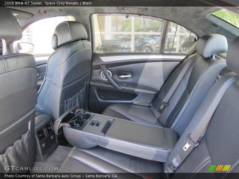 Rear Seat of 2008 M5 Sedan