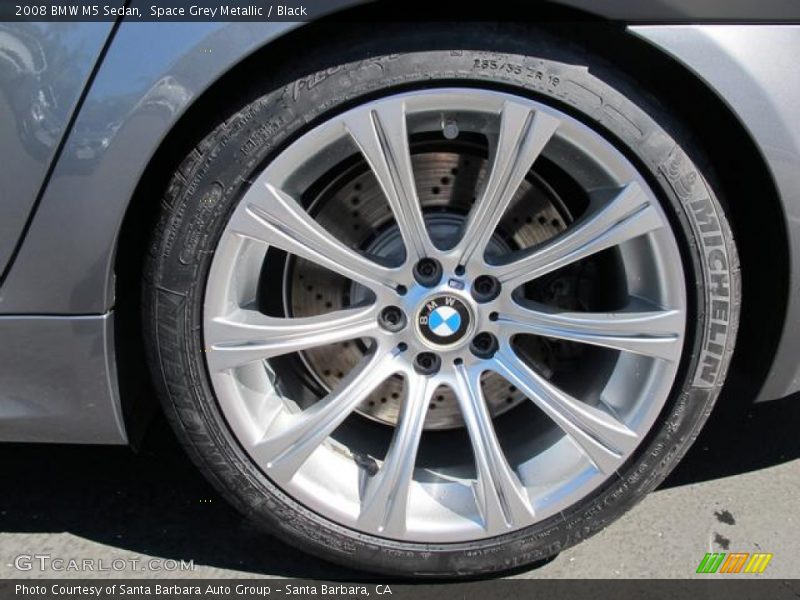 Space Grey Metallic / Black 2008 BMW M5 Sedan