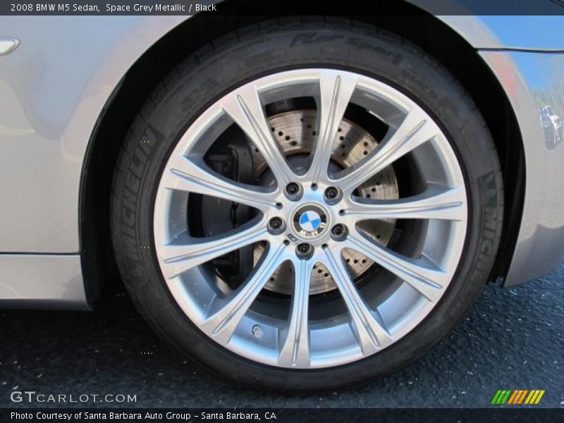 Space Grey Metallic / Black 2008 BMW M5 Sedan