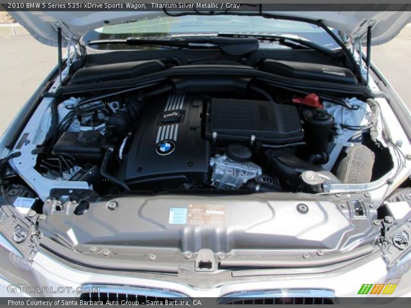  2010 5 Series 535i xDrive Sports Wagon Engine - 3.0 Liter Turbocharged DOHC 24-Valve VVT Inline 6 Cylinder