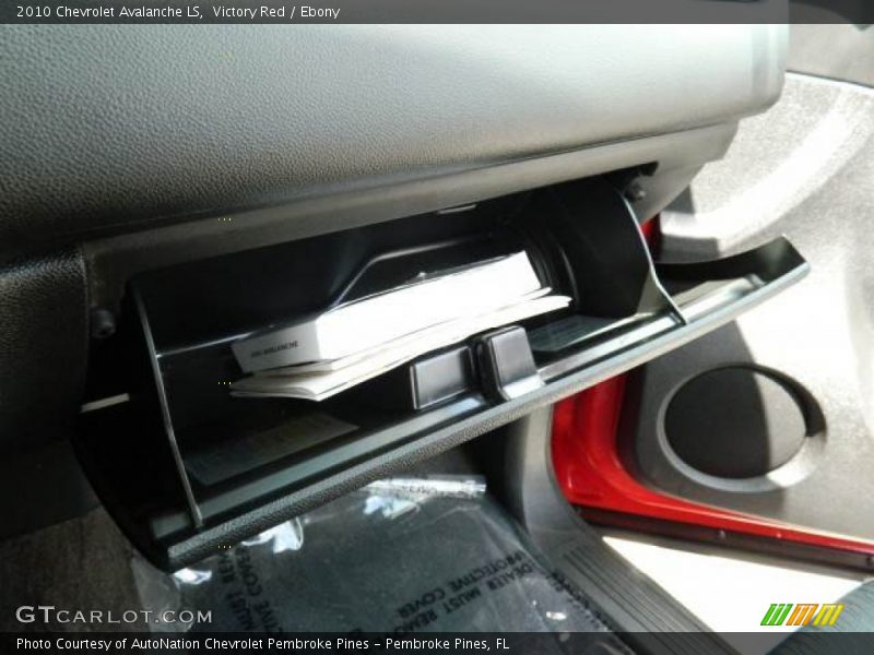 Victory Red / Ebony 2010 Chevrolet Avalanche LS