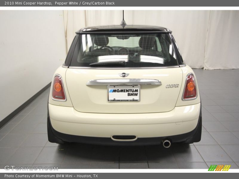 Pepper White / Grey/Carbon Black 2010 Mini Cooper Hardtop
