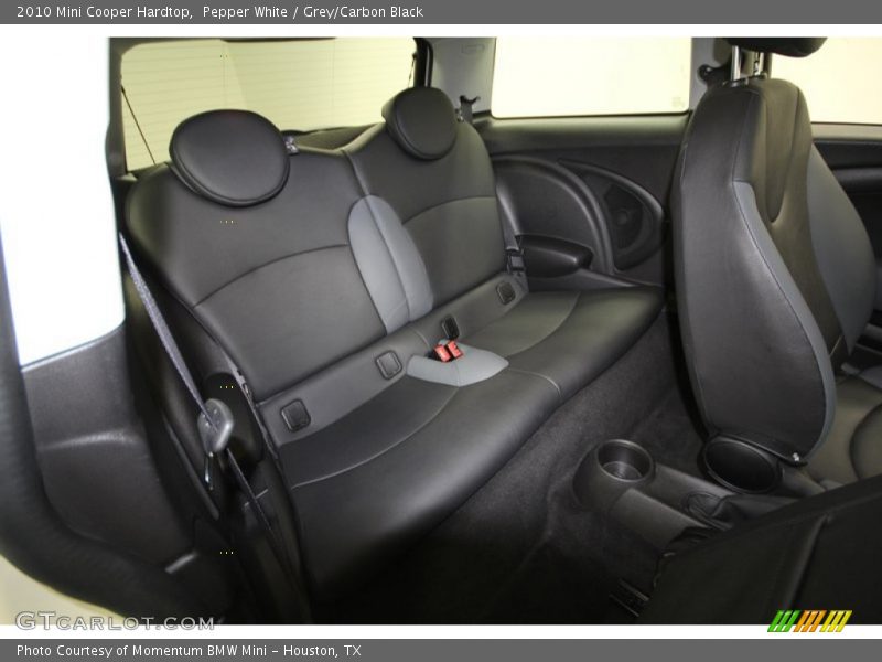 Pepper White / Grey/Carbon Black 2010 Mini Cooper Hardtop