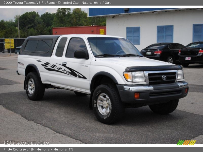 Natural White / Oak 2000 Toyota Tacoma V6 PreRunner Extended Cab